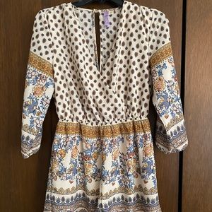 Cute long sleeve romper
